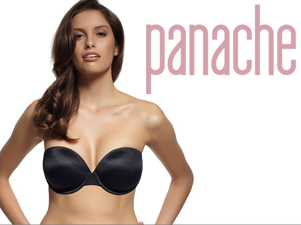 Panache Special Occasions black strapless bra