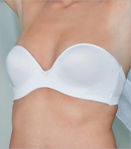 Carnival Seamless Molded Invisible Plunge Strapless Bra 106