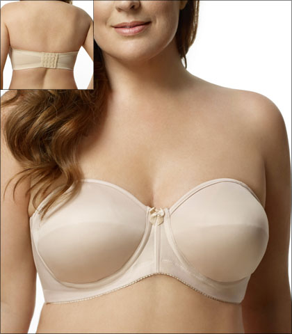 Elila Bra Underwire Molded Spacer Strapless Style 4820-NU