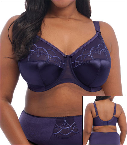 Elomi Cate Underwire Full Cup Banded Bra Style EL-4030-INK