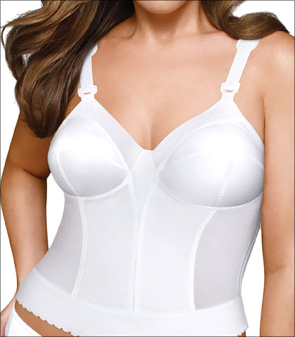 Exquisite Form Fully Bra Soft Cup Longline Three Section Cups Slimming Style 7532