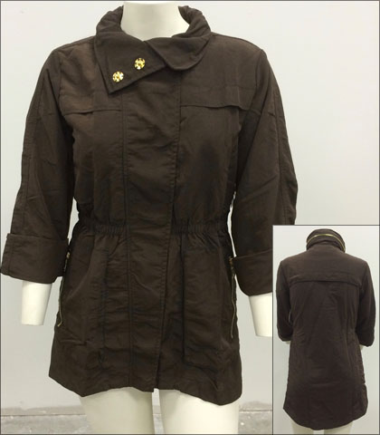 The Fillmore Presents The Anorak Water Resistant Jacket for Women-FL5809LNL in Color Soil