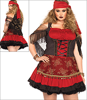 Leg Avenue Two Piece Mystic Vixen Gypsy Costume Style 85381X