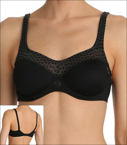 Marie Jo Action Bra Sport Underwire Molded Seamless Style 0150010