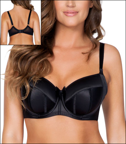 Parfait 6901 Women's Charlotte Black Padded Underwired Padded Bra 32I :  Parfait: : Clothing, Shoes & Accessories