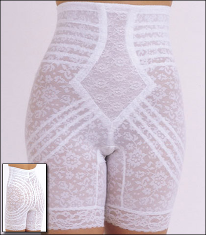 Seamless High Waist Long Leg Panty Girdle Style 4287